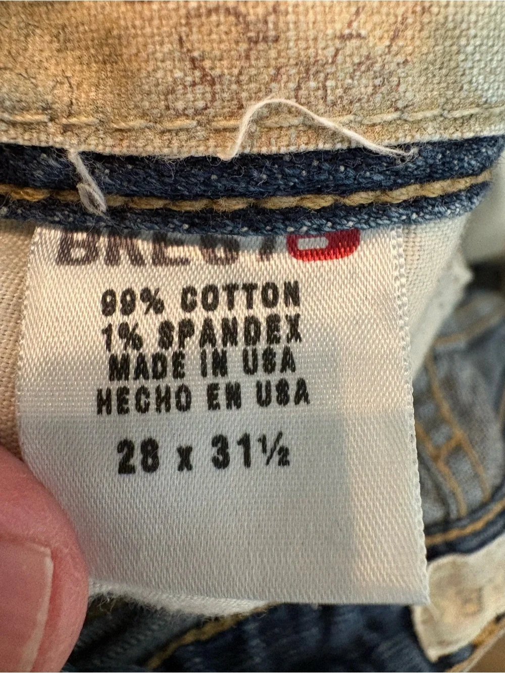 BKE Women's Light Blue‎ Washed Flare Jeans Size 28x31 1/2